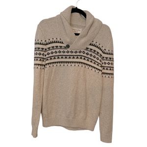 Unisex Abercrombie & Fitch Fair Isle sweater
